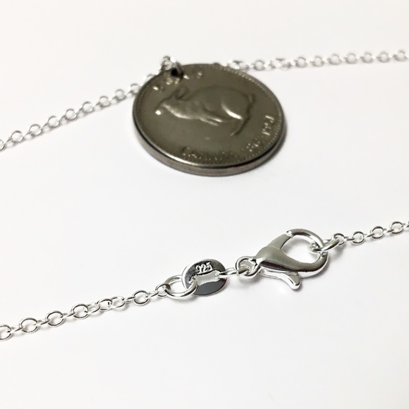 Vintage 1967 Lucky Coin Necklace, 18-inch (stamped “925”) - Picture 4 of 5